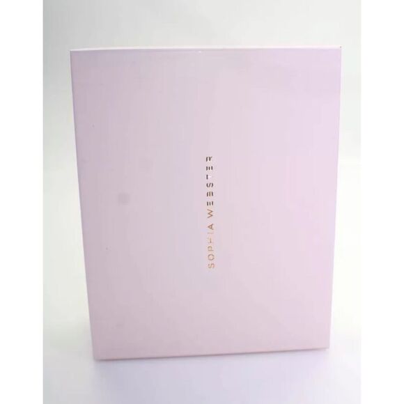 Sophia Webster Womens Dina Stud Mid Espadrilles - Praline/Silver Size 41 - Picture 9 of 12